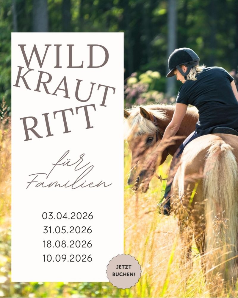 Wild-Kraut-Ritt für Familien